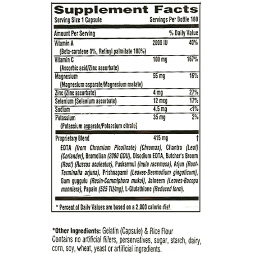 Artery Cleanse (180 Caps)