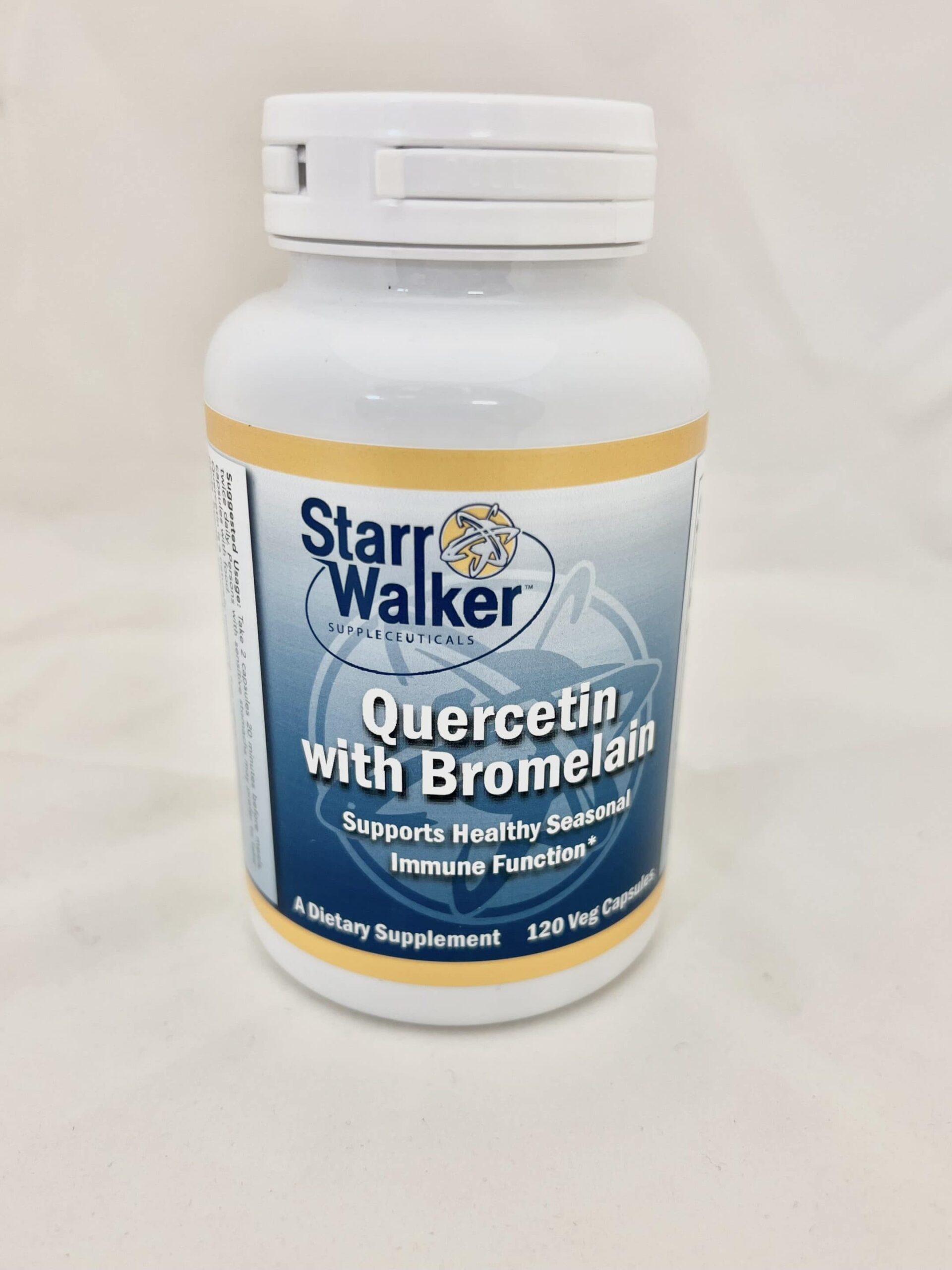 Quercetin With Bromelain 120 Veg. Capsules