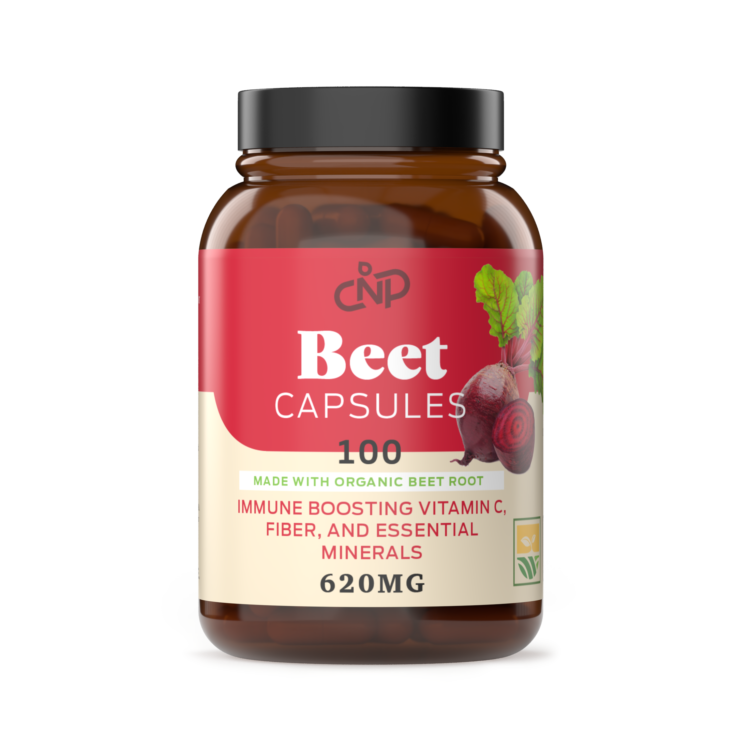 Beet Root Capsules -100 Capsules- 50 servings