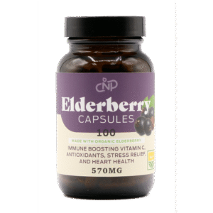 Elderberry Capsules- 100 capsules - 50 Servings