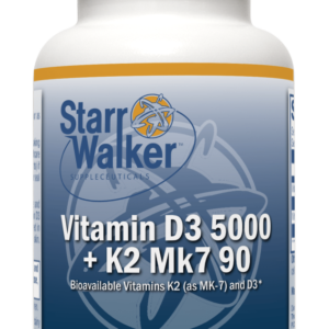 Vitamin D3 5000 + K2 Mk7 90 (60 caps)