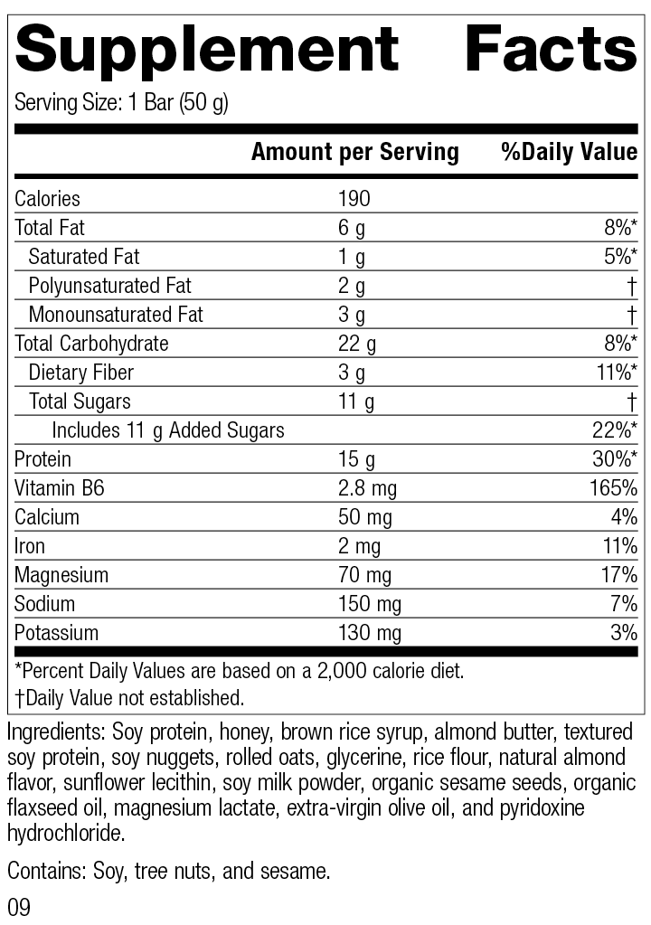 Standard Process Supplement Bar- Cocoa Crisp - Image 2